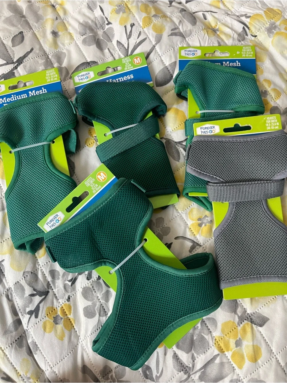 Medium Mesh pet Harness adjusts for girth 17.9-25.6”